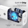 Tech One Tech TEC2245 Cargador de Pared GaN 45W USB-C y USB-A Blanco